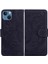IPhone 15 Için Flip Case Artı Kabartmalı Sevimli Kaplan Deri Cüzdan Kickstand (Yurt Dışından) 1
