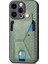 IPhone 15 Için Kılıf Pro Standı Fonksiyonu Kart Sahibi Manyetik Tasarım Braketi (Yurt Dışından) 2