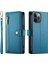 IPhone 13 Için Flip Case Pro Max Çok Fonksiyonlu Crossbody Kayış Cüzdan (Yurt Dışından) 1