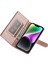 IPhone 14 Için Flip Case Çok Fonksiyonlu Iş Crossbody Kayış Cüzdan (Yurt Dışından) 3