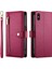 IPhone Xs Max Çok Fonksiyonlu Cüzdan Iş Crossbody Için Flip Case (Yurt Dışından) 2