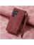Samsung Galaxy S24 Için Flip Case Ultra Deri Kılıf Darbeye Basit (Yurt Dışından) 5