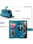 IPhone 15 Için Flip Case Pro Max Crossbody Kayış Standı Çok Fonksiyonlu (Yurt Dışından) 5