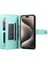IPhone 15 Için Flip Case Pro Max Crossbody Kayış Standı Çok Fonksiyonlu (Yurt Dışından) 5