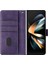 Samsung Galaxy Z Için Flip Case Kart ile Toka Saf Renk ile 6 5g Kat (Yurt Dışından) 2