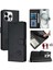 IPhone 12 Için Kılıf Pro Max Kart Yuvası Tutucu Kickstand Kedi Rfıd Cüzdan Flip (Yurt Dışından) 1
