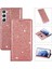 Samsung Galaxy S23 Için Glitter Flip Case Pu Deri Kart Tutucu Flip Case (Yurt Dışından) 1
