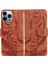 IPhone 15 Için Flip Case Pro Max Deri Cüzdan Kabartmalı Sevimli Kaplan (Yurt Dışından) 1
