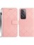 Oppo RENO12 Için Flip Case El Kayışı Manyetik Pu ile 5g Kart Yuvası Standı (Yurt Dışından) 1