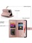 IPhone 15 Için Flip Case Çok Fonksiyonlu Iş Standı Crossbody Kayış (Yurt Dışından) 4