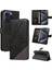 Elmas Dikiş Deri ile IPhone 15 Pro ve Kart Yuvası Için Flip Case (Yurt Dışından) 1