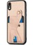 IPhone Xr Manyetik Tasarım Kart Sahibi Braketi Standı Fonksiyonu (Yurt Dışından) 3
