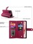 IPhone 15 Için Flip Case Çok Fonksiyonlu Iş Standı Crossbody Kayış (Yurt Dışından) 2