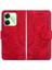 Realme C61 Kickstand Koruyucu Kabartmalı Sevimli Kaplan Deri Için Flip Case (Yurt Dışından) 1