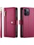 IPhone 14 Için Flip Case Pro Max Iş Crossbody Kayış Cüzdan Standı (Yurt Dışından) 3