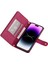IPhone 14 Için Flip Case Pro Max Iş Crossbody Kayış Cüzdan Standı (Yurt Dışından) 5
