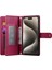 IPhone 15 Için Flip Case Pro Max Crossbody Kayış Standı Çok Fonksiyonlu (Yurt Dışından) 5