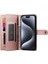 IPhone 15 Pro Için Flip Case Crossbody Kayış Cüzdan Çok Fonksiyonlu Standı (Yurt Dışından) 2