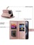 IPhone 15 Pro Için Flip Case Crossbody Kayış Cüzdan Çok Fonksiyonlu Standı (Yurt Dışından) 5