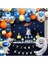 Uzay Temalı Doğum Günü Seti 9 Yaş; 4 Adet Folyo, 50 Lateks Balon, Banner, Balon Zinciri, Balon Bandı 2