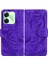 Realme C61 Kickstand Koruyucu Kabartmalı Sevimli Kaplan Deri Için Flip Case (Yurt Dışından) 1
