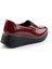 Bordo Kırışık Rugan Kadın Casual Ayakkabı K01586391108 4