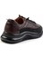 Kahve Hakiki Deri Erkek Sneaker E01018240203 4