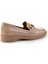 Bej Kırışık Rugan Kadın Loafer Ayakkabı K01474091308 4