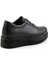Siyah Hakiki Deri Kadın Casual Ayakkabı K01465090403 4