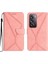 Oppo RENO12 5g Yumuşak Pu Deri Dikiş Kabartmalı Deri Cüzdan (Yurt Dışından) 1