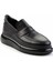 Siyah Napa Hakiki Deri Erkek Loafer Ayakkabı E01323067043 3