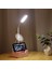 Öğrenci USB Şarj Yatak Odası Dokunmatik LED Masa Lambası Pembe (Yurt Dışından) 3