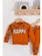 Happy Yaprak Desenli 2'li Erkek Çocuk Takım 2
