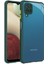 Samsung Galaxy A12 Kılıf ​​Kaff Kapak - Koyu Yeşil 1