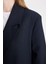 Oversize Geniş Kalıp Ceket Yaka Düğmeli Basic Düz Blazer Ceket D4418AX24AU 8