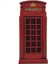Londra Telefon Kulübesi Görünümlü Dekoratif Metal Kumbara 1