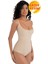 Kadın Lazer Kesim Iz Yapmaz Göğüs Destekli Askılı Toparlayıcı Body Slip Korse 4