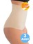 Kadın Lazer Kesim Toparlayıcı Yüksek Bel Slip Korse 3'lü Set 4