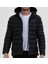 Titanıum Vst Alpha Siyah Slim Fit DAR KALIP Erkek Termal Kapşönlu Mont 1