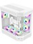 Tank Beyaz 7X12CM Kumandalı Argb Fanlı Temper Camlı Oyuncu Kasası 2