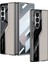 Galaxy Z Fold 6 Kılıf Ultra Ince Kamera Korumalı Pc + Deri Arka Yüzey Zore Kıpta Poligan Kapak-Titan 1