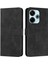 Xiaomi Poco M6 4g Kickstand Yan Toka Pu Deri Aşk Için Flip Case (Yurt Dışından) 1