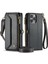 IPhone 16 Için Crossbody Durumda Pro Max Rfıd Engelleme Durumda Cüzdan Kart Tutucu (Yurt Dışından) 1