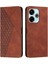 Xiaomi Poco M6 4g Pu Deri Cüzdan Kickstand Kart Için Flip Case (Yurt Dışından) 1