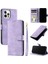 IPhone 12 Için Flip Case Pro Max Kickstand Bilek Kayışı Manyetik Cüzdan Kart (Yurt Dışından) 2