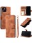 IPhone 14 Için Flip Case Artı Bilek Kayışı Manyetik Cüzdan Kart Yuvaları Pu (Yurt Dışından) 4