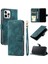 IPhone 12 Için Flip Case Pro Max Kickstand Bilek Kayışı Manyetik Cüzdan Kart (Yurt Dışından) 5