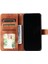 IPhone 12 Mini Bilek Kayışı Manyetik Pu Deri Kickstand Için Flip Case (Yurt Dışından) 3