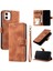 IPhone 12 Mini Bilek Kayışı Manyetik Pu Deri Kickstand Için Flip Case (Yurt Dışından) 4
