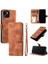 IPhone 13 Mini Cüzdan Kart Yuvaları Için Flip Case Pu Deri Kickstand Bilek (Yurt Dışından) 5